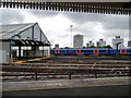 TQ2775 : Sidings and train shed, Clapham Junction by Christine Johnstone