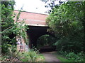 TQ2391 : Former railway bridge, Mill Hill by Malc McDonald