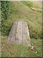 TM4261 : Footbridge of the footpath to Church Road by Geographer