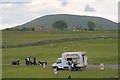 SD7679 : Ice Cream Van at Ribblehead by Mick Garratt