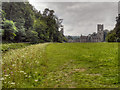 SE2768 : Fountains Abbey, Abbey Green by David Dixon