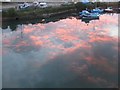 NZ8910 : Reflections on the River Esk by Mike Kirby