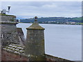 NH7656 : Fort George - Corner Turret by Colin Smith