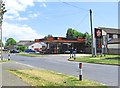 SZ9099 : Rose Green Service Station, 10 Hewarts Lane, Rose Green by P L Chadwick