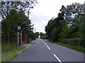 TM2254 : The B1078 looking towards Clopton Green by Geographer