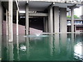 TQ3281 : Fountain in Barbican Centre London by PAUL FARMER