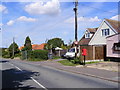 TM2250 : Ipswich Road & Village Hall Postbox by Geographer