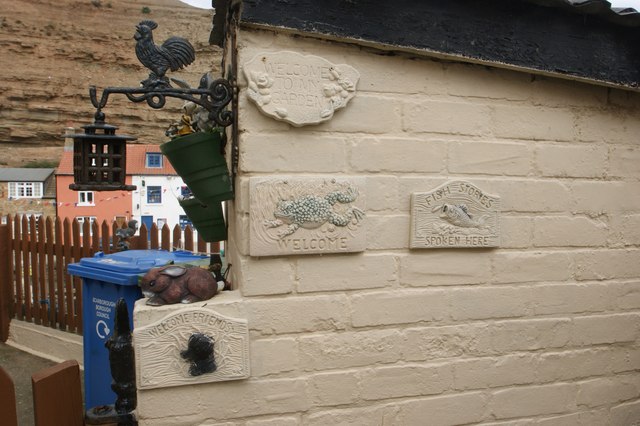 Boathouse Yard, Staithes