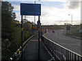 SP0483 : Shared use path along the New Fosse Way (QE Hospital Link Road) by Phil Champion