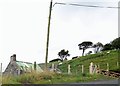 D2534 : Tin roofed cottage on the hairpin bend above Tornamoney  by Eric Jones