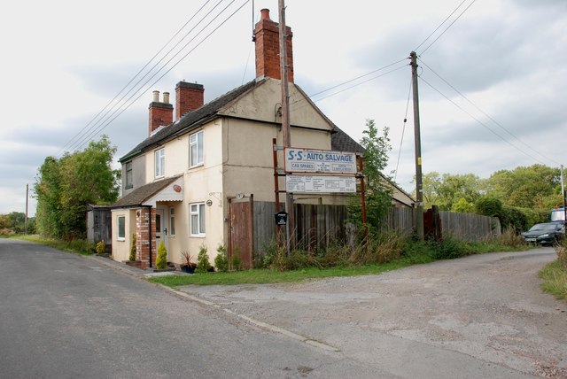 House on the edge of a Scrapyard