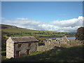 SD9186 : Barn beside the old chapel at Stalling Busk by Karl and Ali