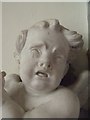 SK9488 : Weeping Cherub on Elizabeth Saunderson Memorial by J.Hannan-Briggs