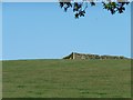 SE2507 : Right-angled drystone wall on a hillside by Christine Johnstone