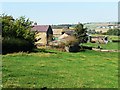 SE2606 : Gate into farmyard, Pashley Green Farm by Christine Johnstone