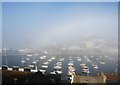 SX9163 : Mist over Torquay Harbour by Derek Harper