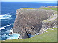 NB5166 : Lewisian Gneiss Cliffs by Colin Smith