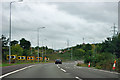 TQ4699 : M25 anticlockwise to M11 northbound spur by Robin Webster