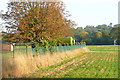 SU8383 : Arable land near a pumping station by Graham Horn