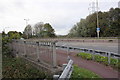 SP5103 : Cycle track/A423 bridge over Kennington Road by Roger Templeman