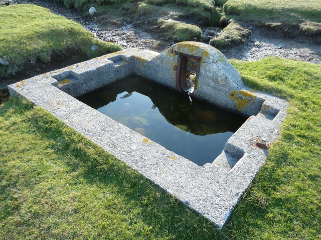 Water trough on the Butt of Lewis