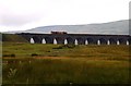 SD7679 : A DB Schenker engineers train crosses Ribblehead Viaduct by Steve Daniels