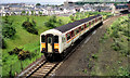 D4002 : Arrival at Larne Town station by Albert Bridge