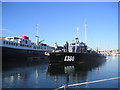 TM1643 : Former RAF "Pinnace" in Ipswich wet dock by Chris Holifield