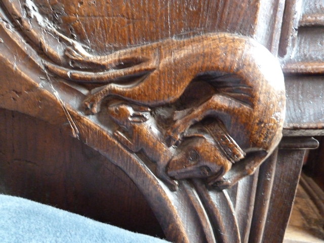 St  Botolph's - Choir Stall Carvings - 7