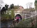 SK3409 : Working Narrow Boat Hadar  Entering Snarestone Tunnel by Maffi