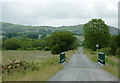 SN7066 : Dismantled railway near Ystradmeurig, Ceredigion by Roger  D Kidd