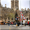 SJ8398 : Manchester Christmas Markets, Albert Square by David Dixon