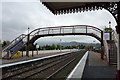 NH8912 : Footbridge at Aviemore railway station by Phil Champion