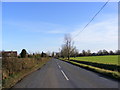 TM2673 : B1117 Laxfield Road at Ashfield Green by Geographer