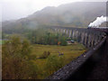 NM9181 : Glenfinnan Viaduct in the rain by Phil Champion