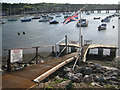 SX9372 : Association's landing stage, Polly's Steps by Robin Stott