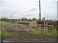 SJ7472 : Footpath stile, Townfield Lane by Christine Johnstone