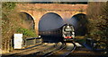 TQ2953 : No.34067 'Tangmere' at Merstham, Surrey by Peter Trimming