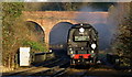 TQ2953 : No.34067 'Tangmere' at Merstham, Surrey by Peter Trimming