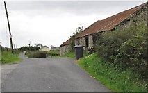  : Traditional farm buildings on the Corbally Road by Eric Jones