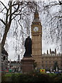 TQ3079 : London: Big Ben from across Parliament Square by Chris Downer