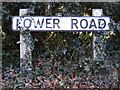 TM2952 : Lower Road sign by Geographer