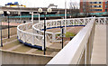 J3474 : The Lagan weir footbridge, Belfast (3) by Albert Bridge