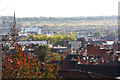 SK9771 : Lincoln roofscape by Richard Croft