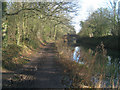 SU7552 : Tow path at Broad Oak by Mr Ignavy