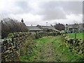 SE1006 : Cat slide roof on the edge of Holme by Christine Johnstone