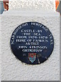 TA0489 : Plaque  Scarborough  Heritage  Trail by Martin Dawes