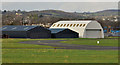 J4872 : Hangars, Newtownards Airport by Albert Bridge