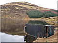 NG3939 : Boathouse on Loch Duagrich by Richard Dorrell