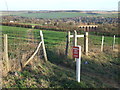 TQ5265 : Footpath near Eynsford by Malc McDonald